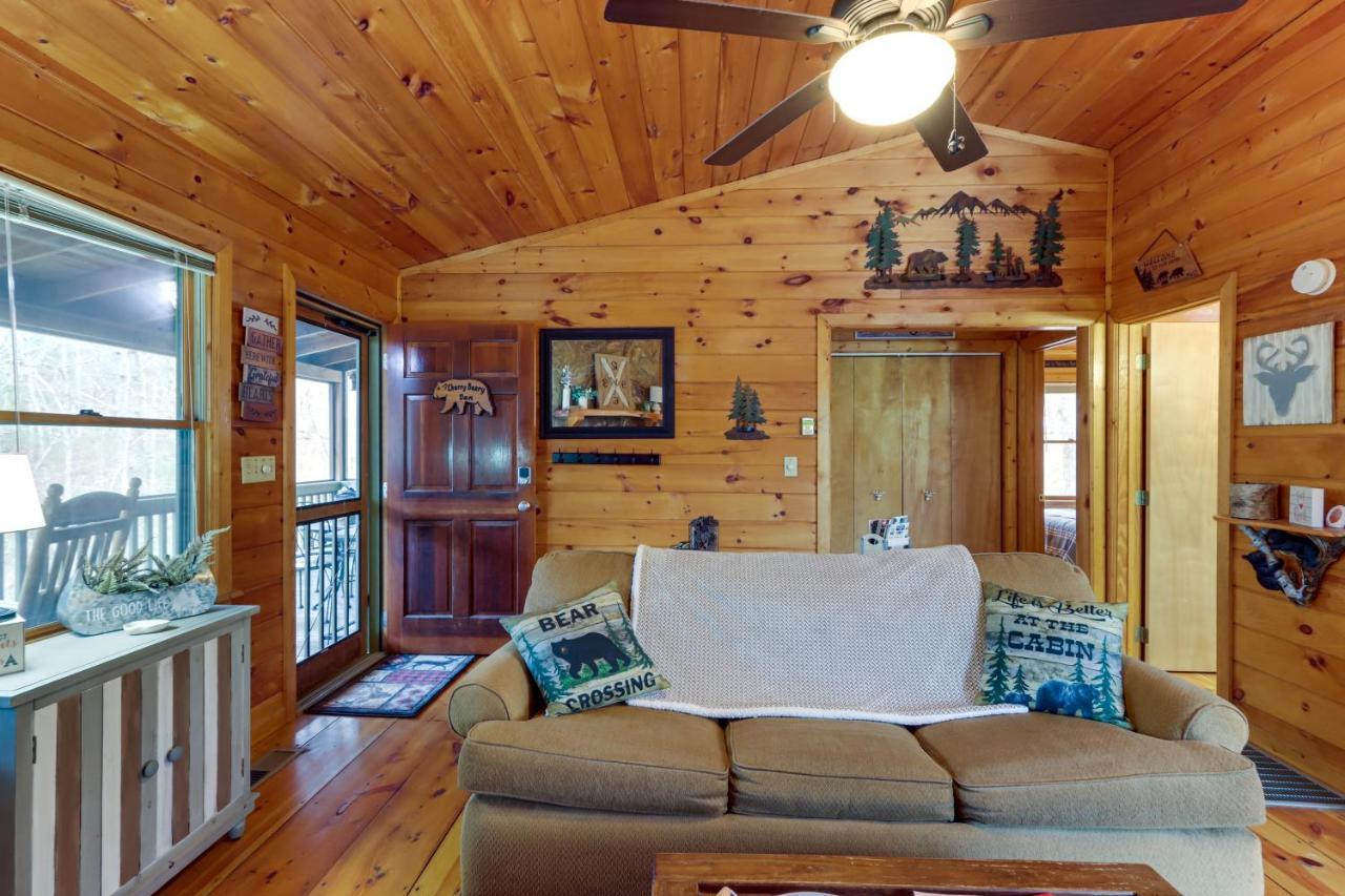 Blue Ridge Cozy Cabin In The Woods With Hot Tub! المظهر الخارجي الصورة