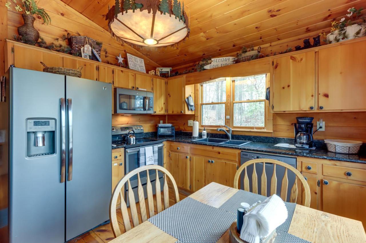 Blue Ridge Cozy Cabin In The Woods With Hot Tub! المظهر الخارجي الصورة