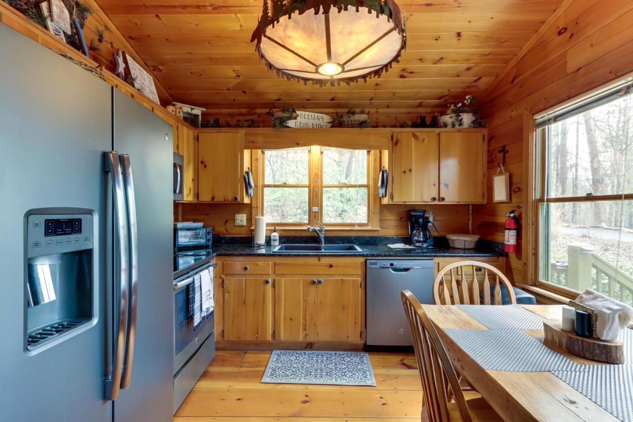Blue Ridge Cozy Cabin In The Woods With Hot Tub! المظهر الخارجي الصورة