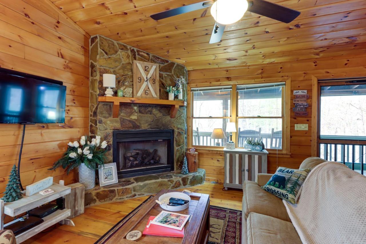 Blue Ridge Cozy Cabin In The Woods With Hot Tub! المظهر الخارجي الصورة