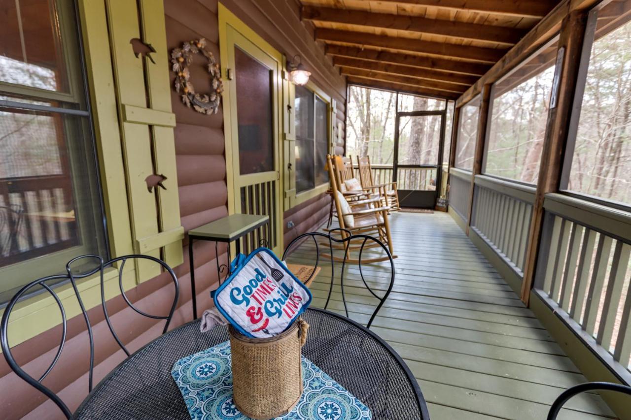Blue Ridge Cozy Cabin In The Woods With Hot Tub! المظهر الخارجي الصورة