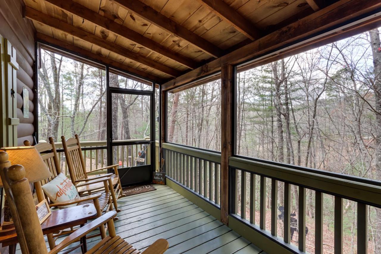 Blue Ridge Cozy Cabin In The Woods With Hot Tub! المظهر الخارجي الصورة