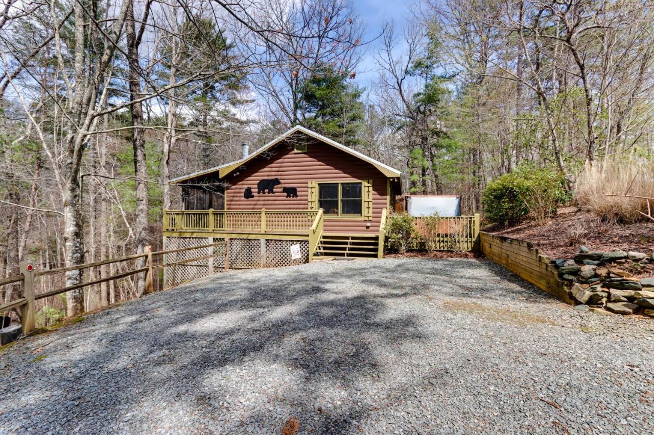Blue Ridge Cozy Cabin In The Woods With Hot Tub! المظهر الخارجي الصورة