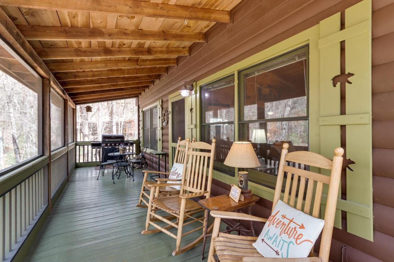 Blue Ridge Cozy Cabin In The Woods With Hot Tub! المظهر الخارجي الصورة