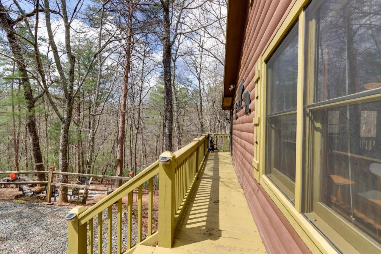 Blue Ridge Cozy Cabin In The Woods With Hot Tub! المظهر الخارجي الصورة