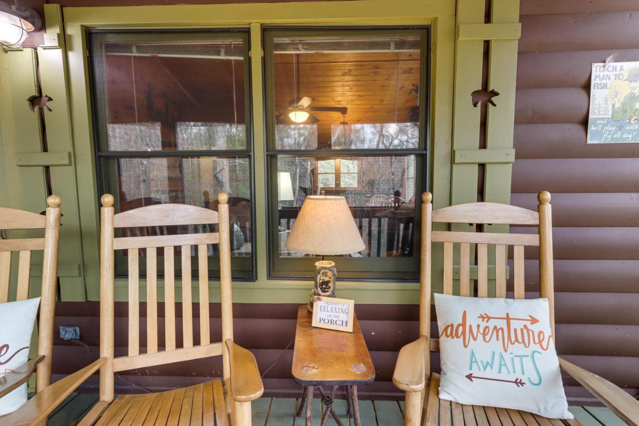 Blue Ridge Cozy Cabin In The Woods With Hot Tub! المظهر الخارجي الصورة